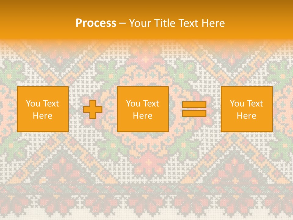 Ornament Material Leaf PowerPoint Template