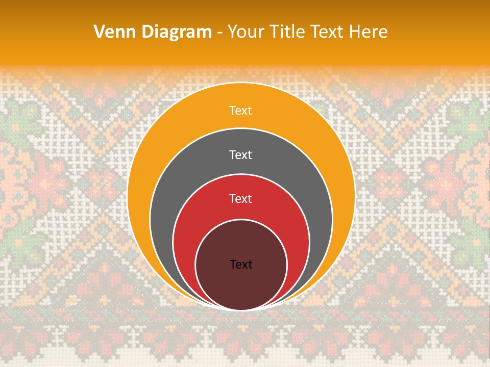 Ornament Material Leaf PowerPoint Template