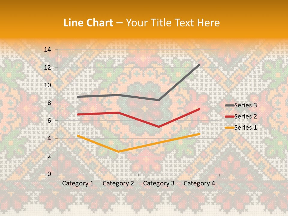 Ornament Material Leaf PowerPoint Template