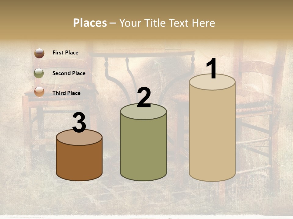 Cafe Artwork Home PowerPoint Template