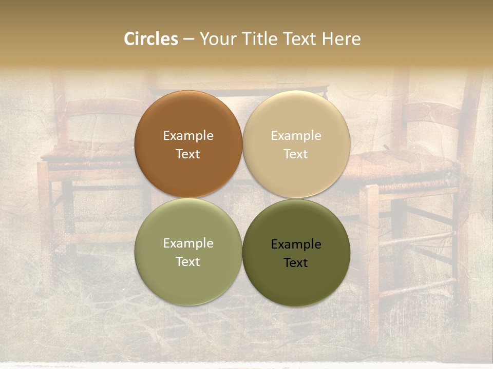 Cafe Artwork Home PowerPoint Template