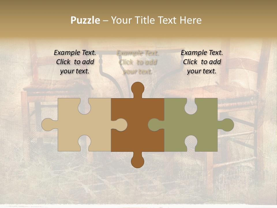 Cafe Artwork Home PowerPoint Template