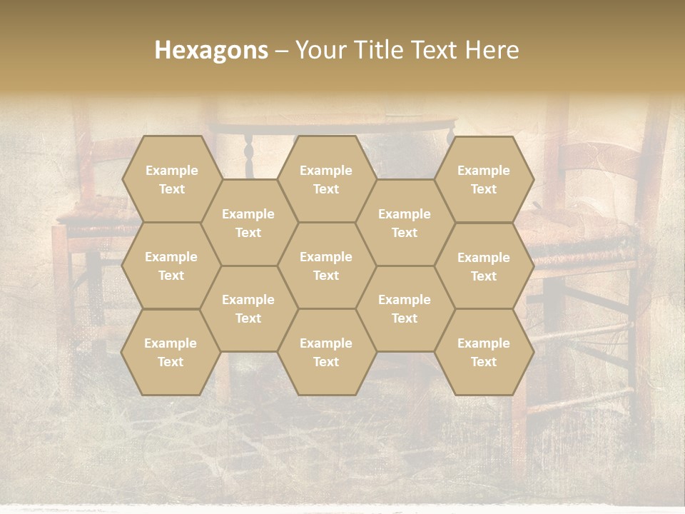 Cafe Artwork Home PowerPoint Template