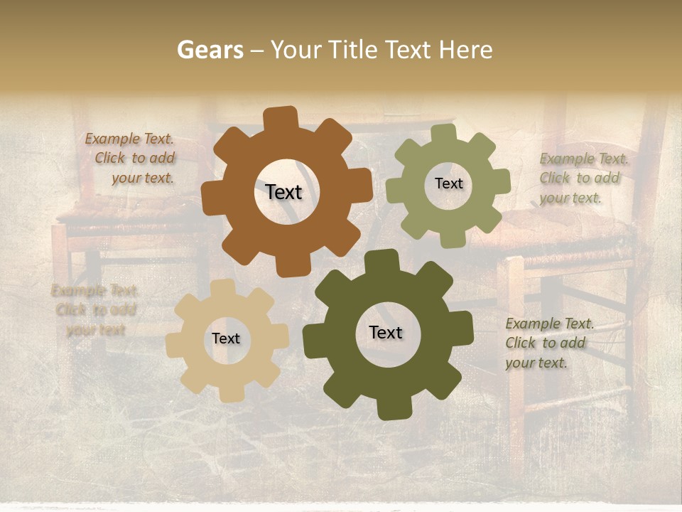 Cafe Artwork Home PowerPoint Template