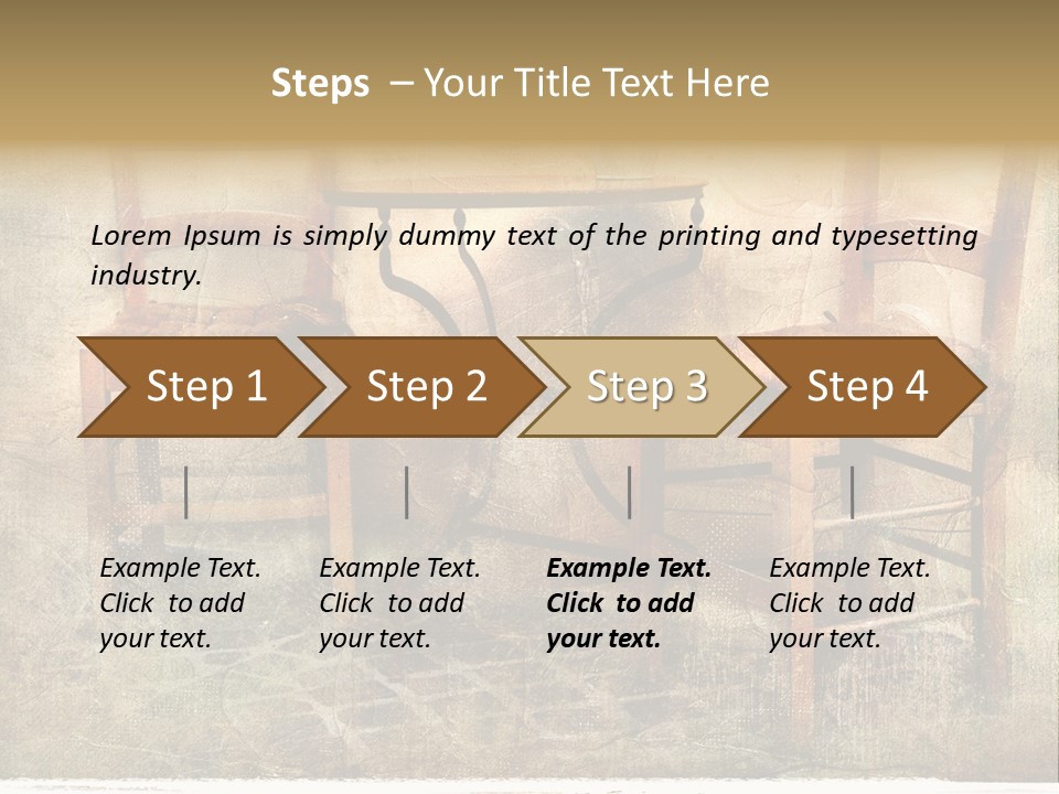 Cafe Artwork Home PowerPoint Template