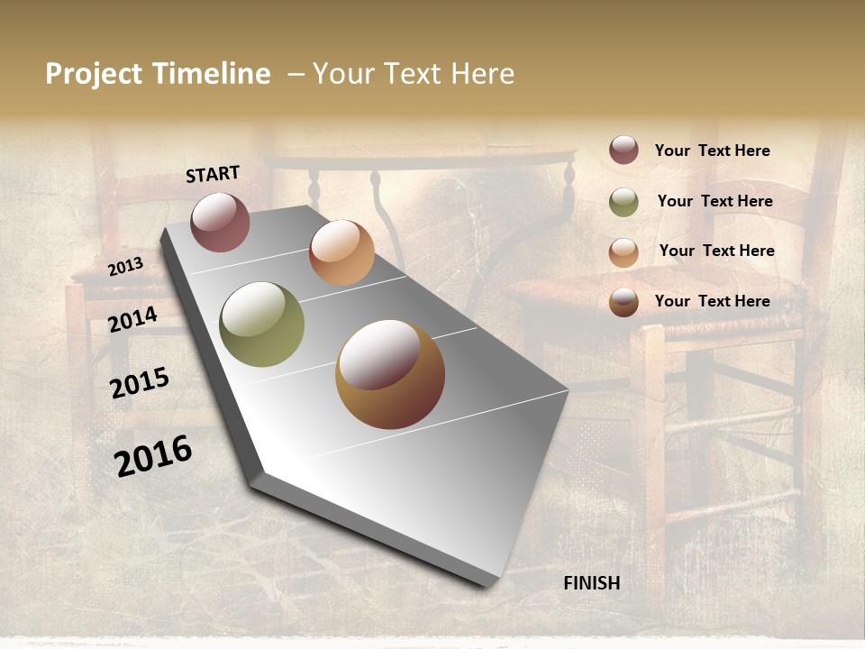 Cafe Artwork Home PowerPoint Template