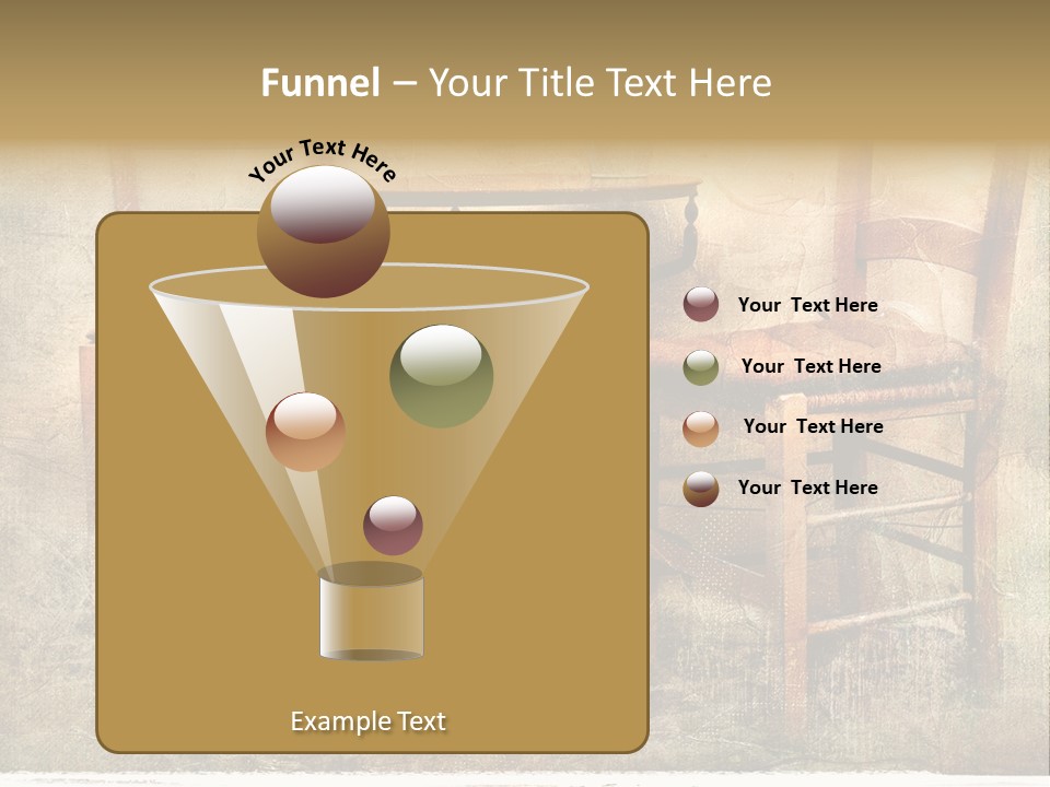 Cafe Artwork Home PowerPoint Template