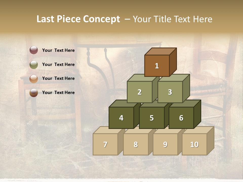 Cafe Artwork Home PowerPoint Template