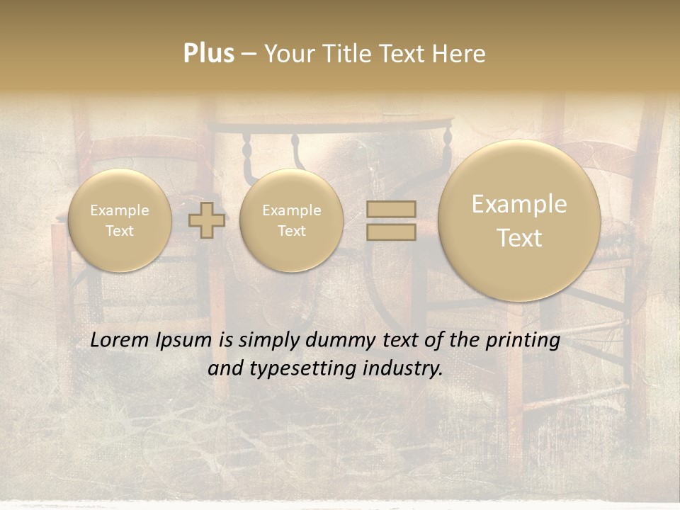Cafe Artwork Home PowerPoint Template