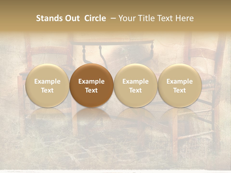 Cafe Artwork Home PowerPoint Template