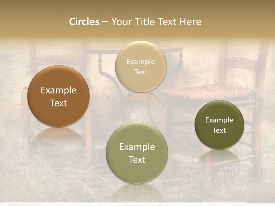 Cafe Artwork Home PowerPoint Template