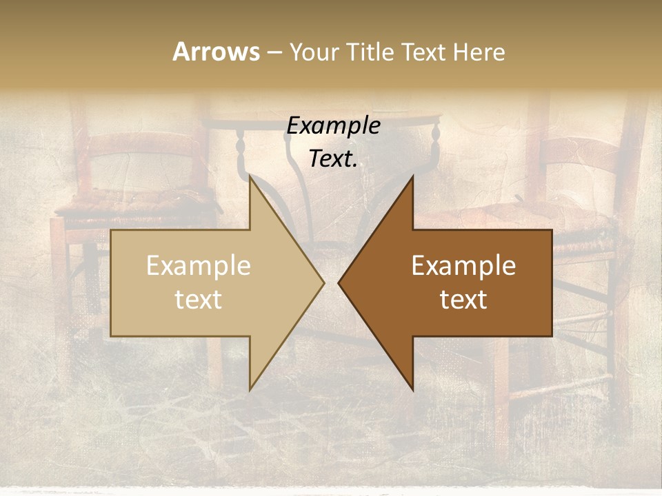 Cafe Artwork Home PowerPoint Template
