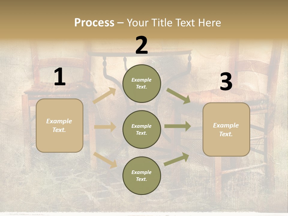 Cafe Artwork Home PowerPoint Template