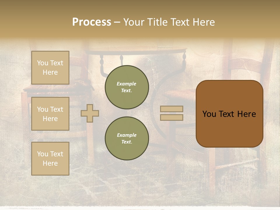 Cafe Artwork Home PowerPoint Template