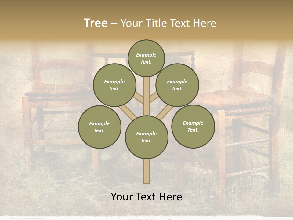 Cafe Artwork Home PowerPoint Template