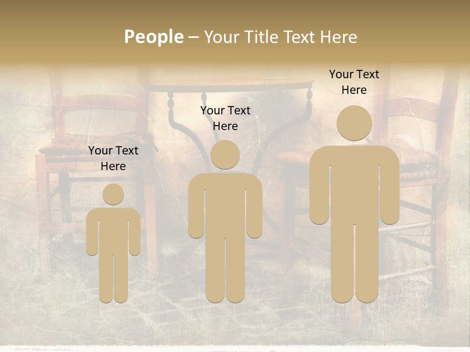 Cafe Artwork Home PowerPoint Template