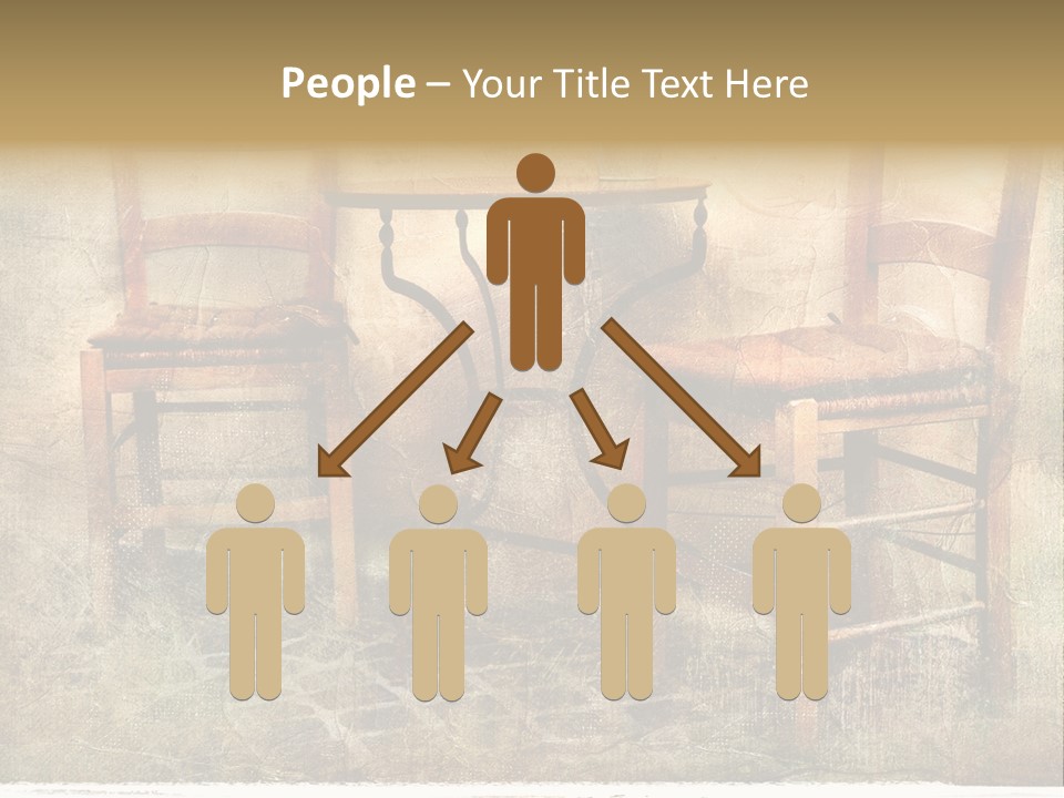 Cafe Artwork Home PowerPoint Template