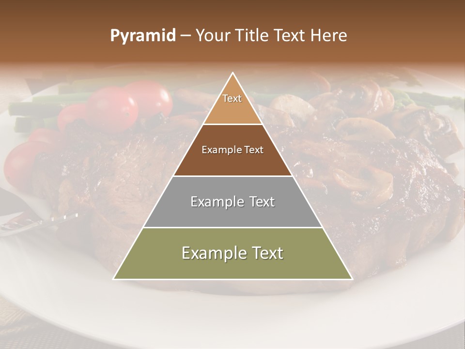 Dinner Mushrooms Broiled PowerPoint Template