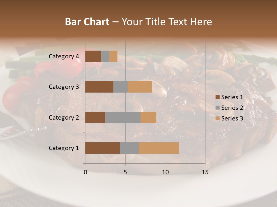 Dinner Mushrooms Broiled PowerPoint Template