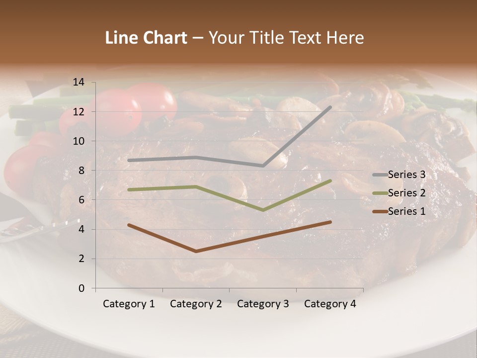 Dinner Mushrooms Broiled PowerPoint Template