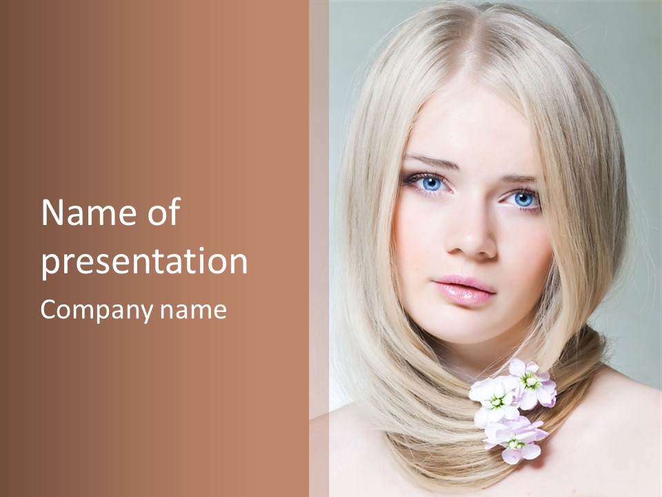 Pure Freshness Spa PowerPoint Template
