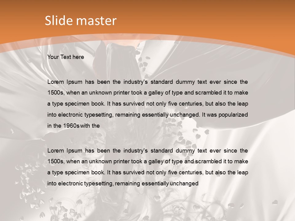 Female Magnificent Refinement PowerPoint Template