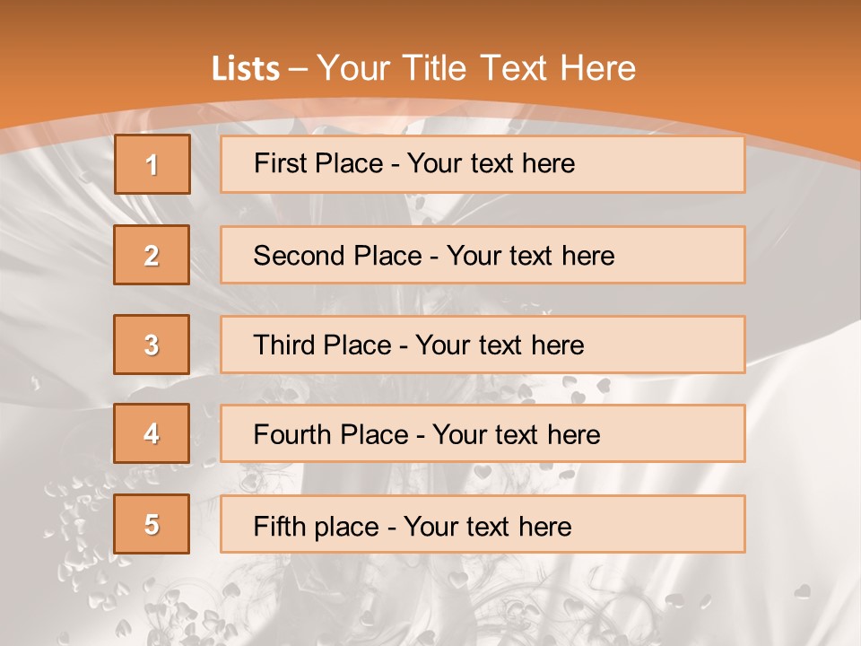 Female Magnificent Refinement PowerPoint Template