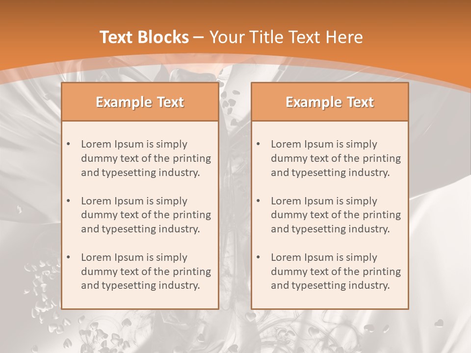 Female Magnificent Refinement PowerPoint Template