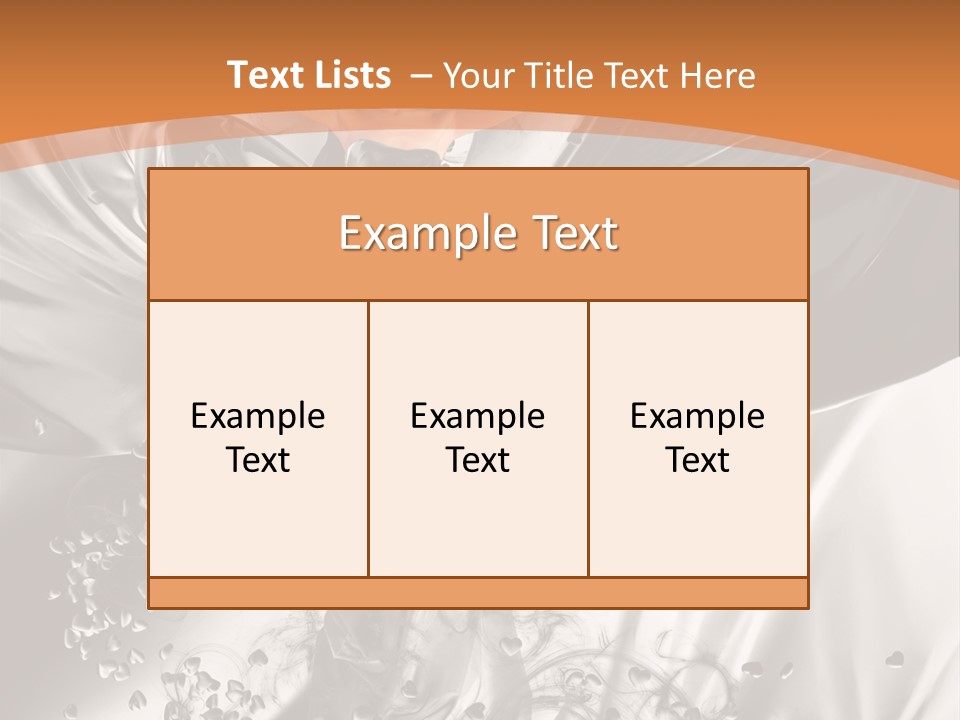 Female Magnificent Refinement PowerPoint Template