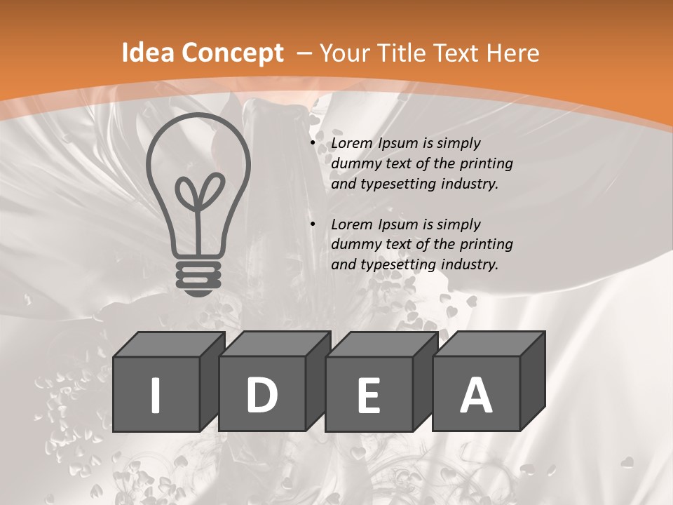 Female Magnificent Refinement PowerPoint Template