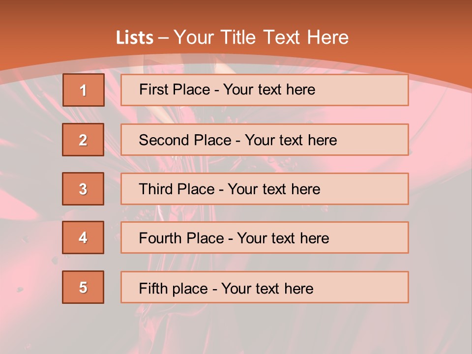 Isolated Saint Brunette PowerPoint Template