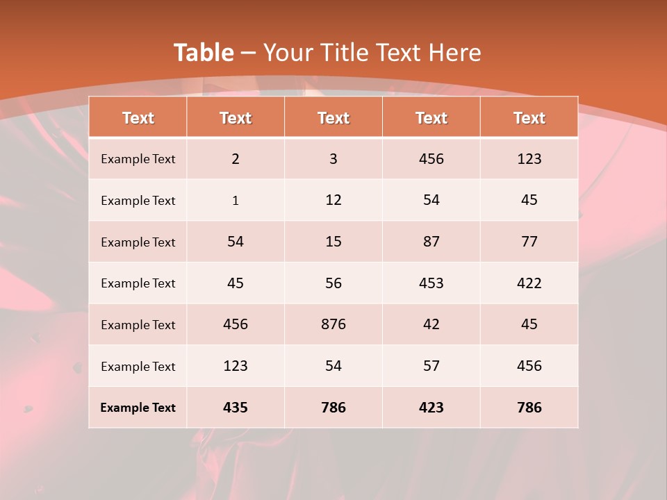 Isolated Saint Brunette PowerPoint Template