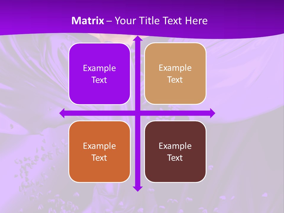 Magnificent Person White PowerPoint Template