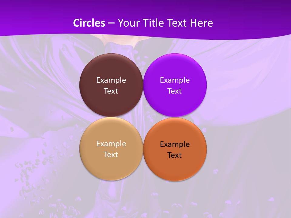 Magnificent Person White PowerPoint Template