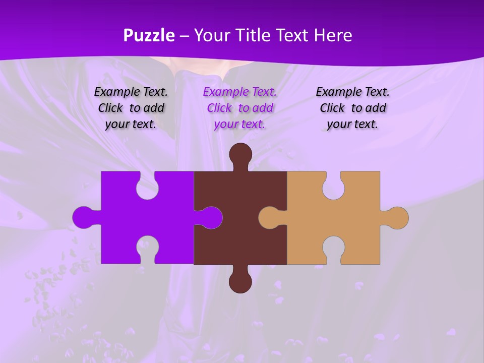 Magnificent Person White PowerPoint Template