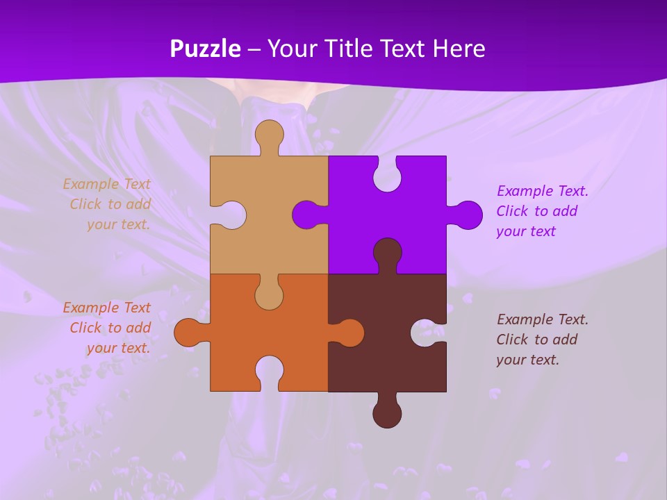 Magnificent Person White PowerPoint Template