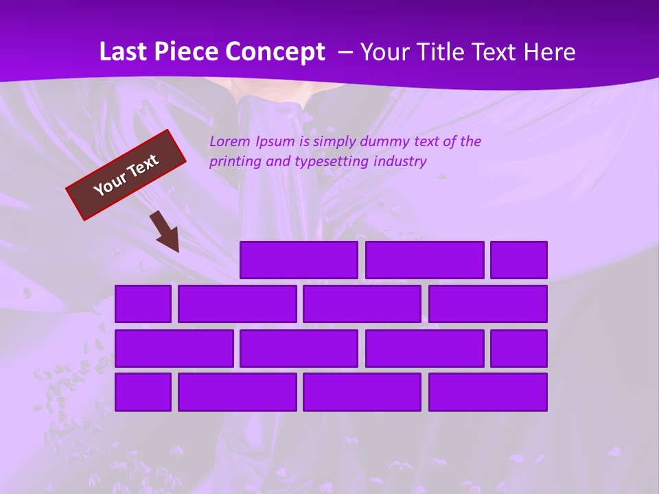 Magnificent Person White PowerPoint Template