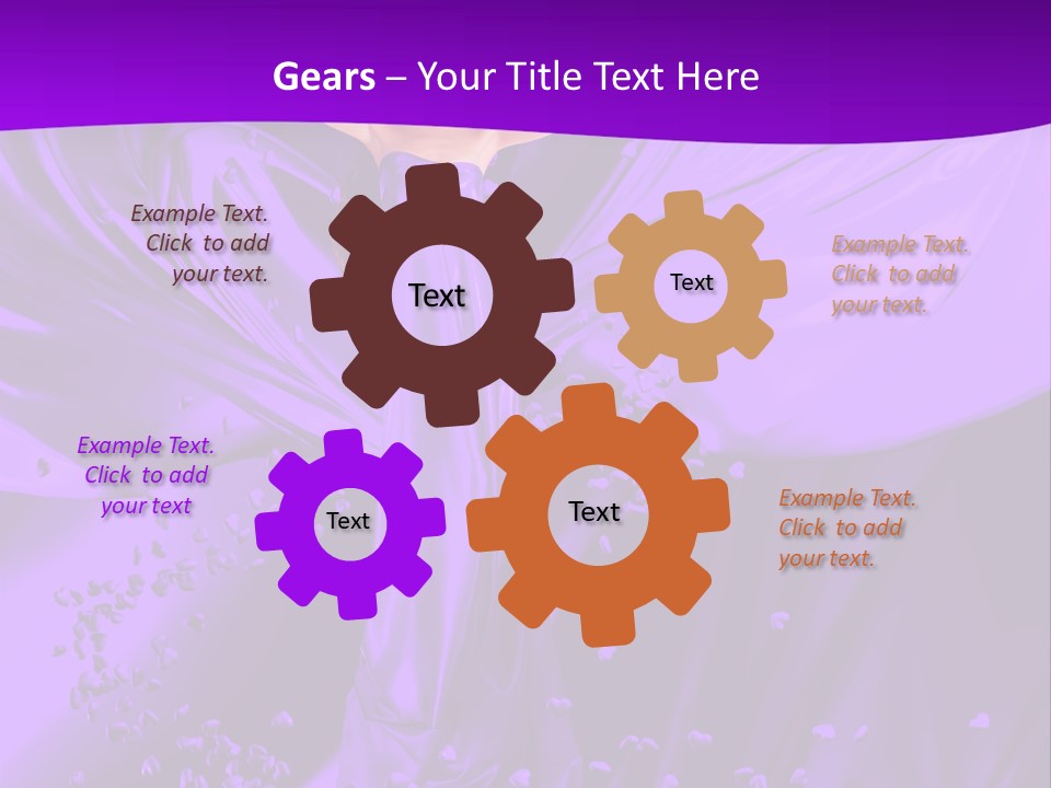 Magnificent Person White PowerPoint Template