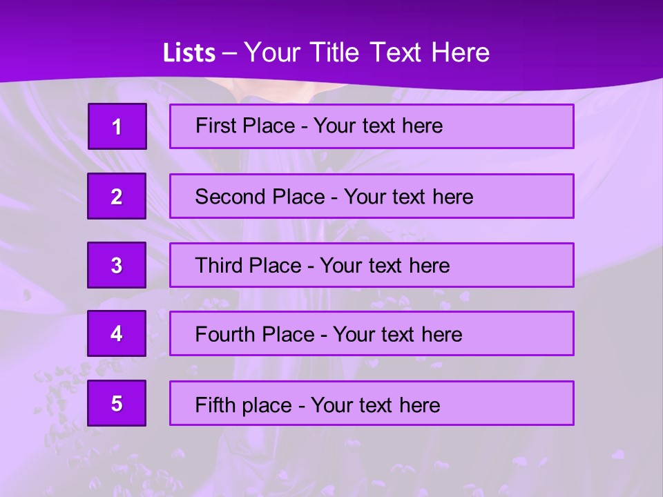 Magnificent Person White PowerPoint Template