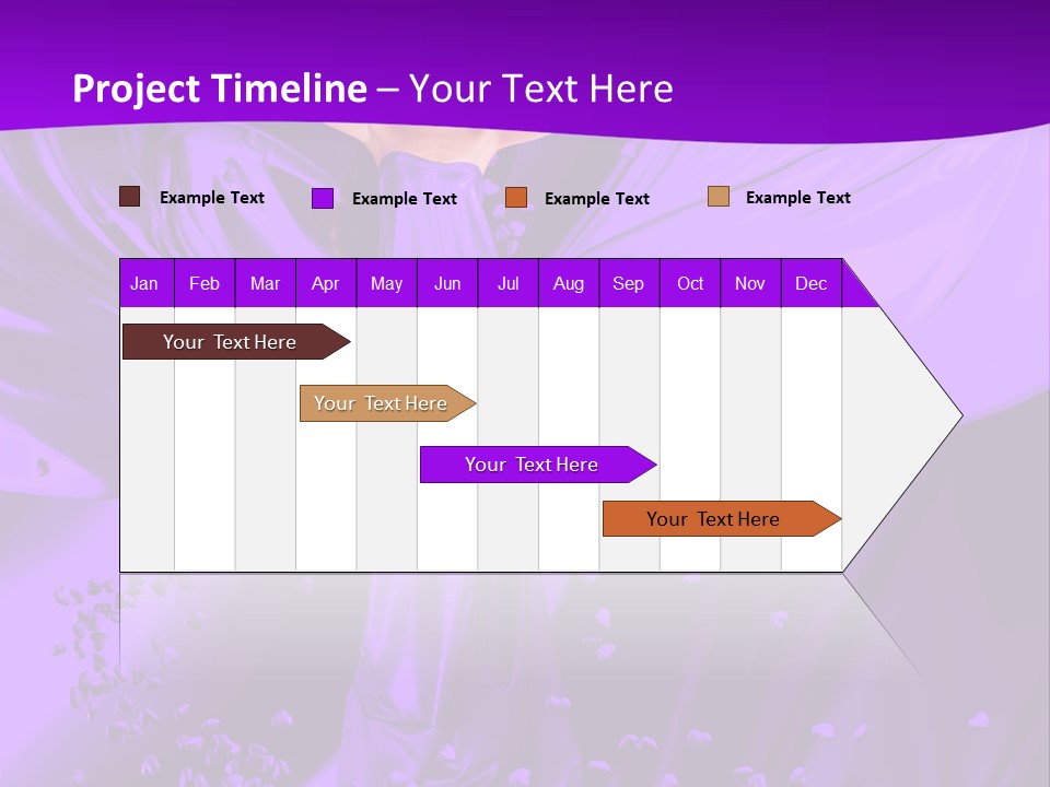 Magnificent Person White PowerPoint Template