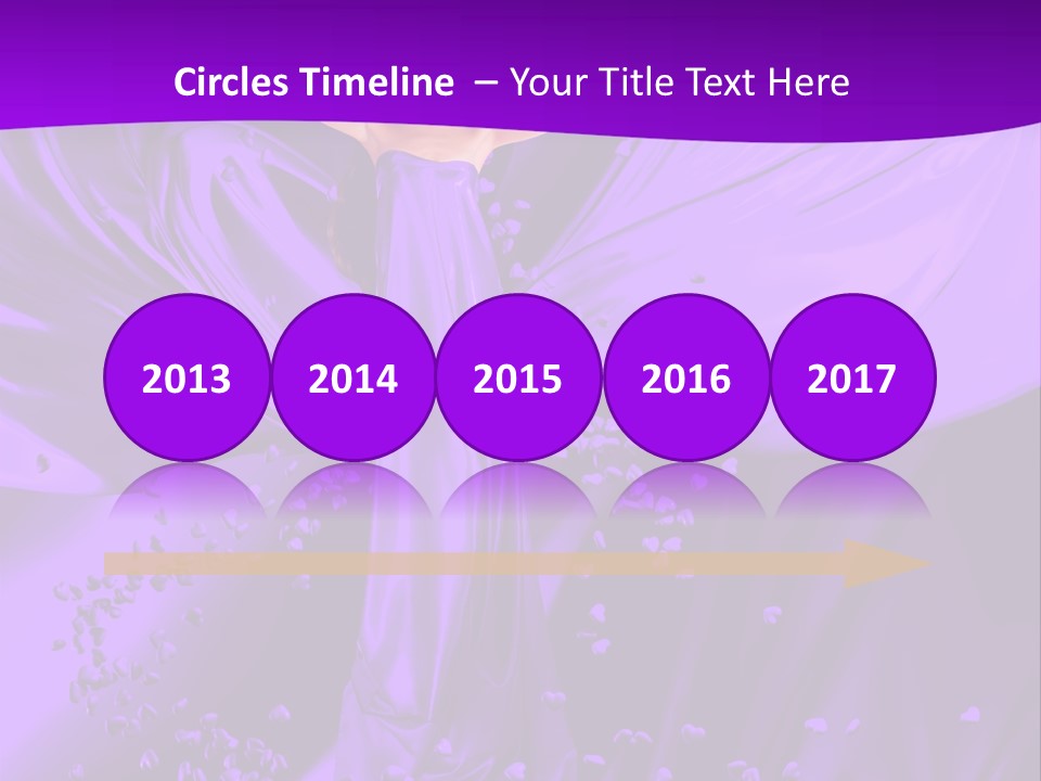 Magnificent Person White PowerPoint Template