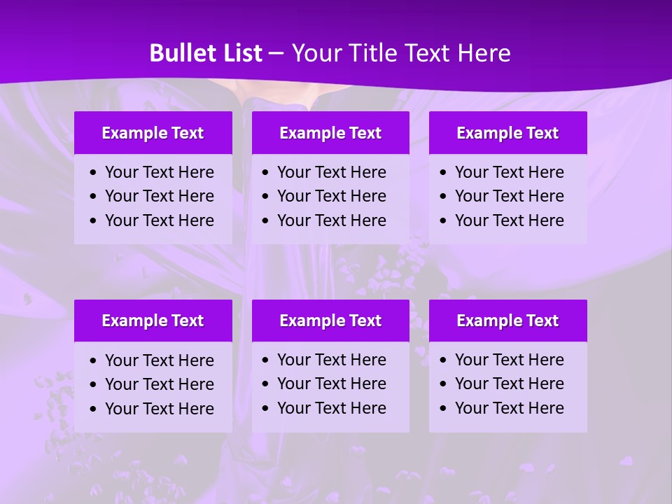 Magnificent Person White PowerPoint Template