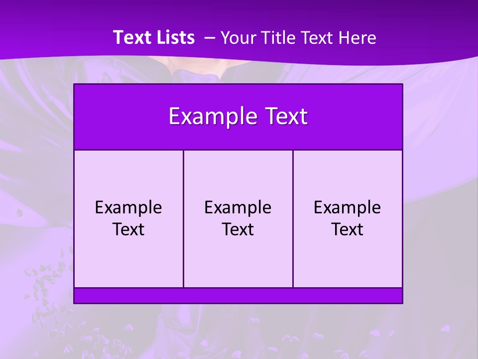 Magnificent Person White PowerPoint Template