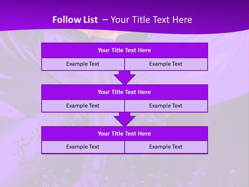 Magnificent Person White PowerPoint Template