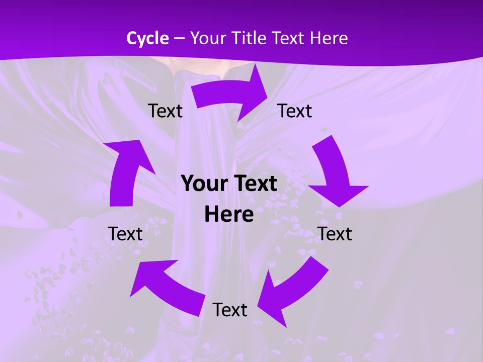 Magnificent Person White PowerPoint Template