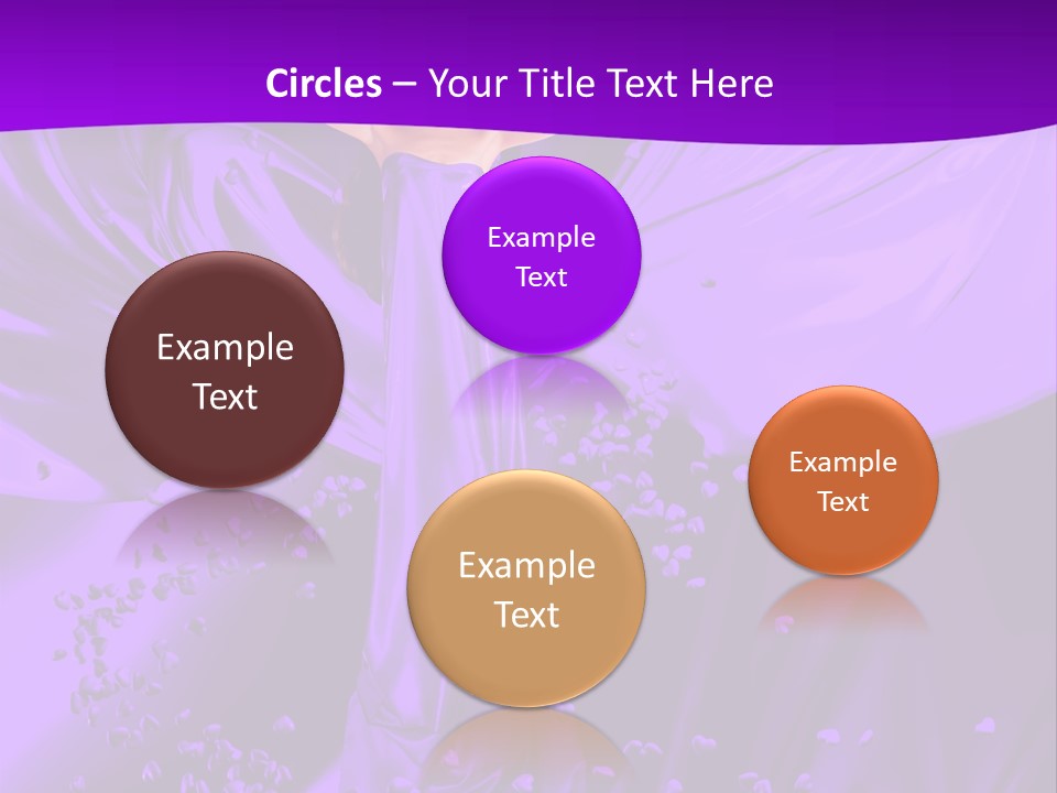 Magnificent Person White PowerPoint Template