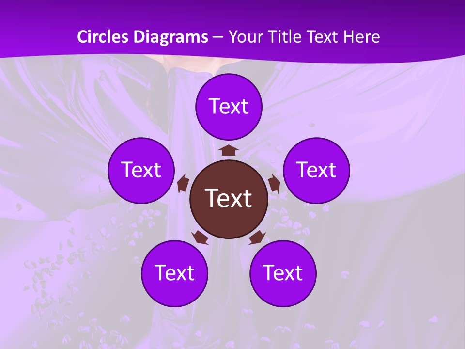 Magnificent Person White PowerPoint Template