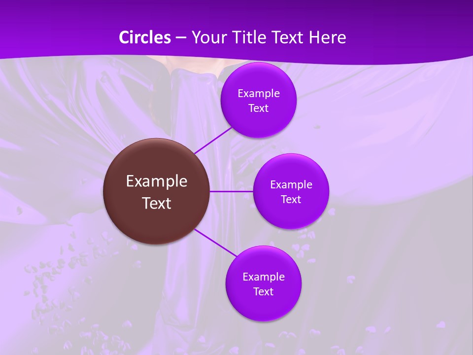 Magnificent Person White PowerPoint Template