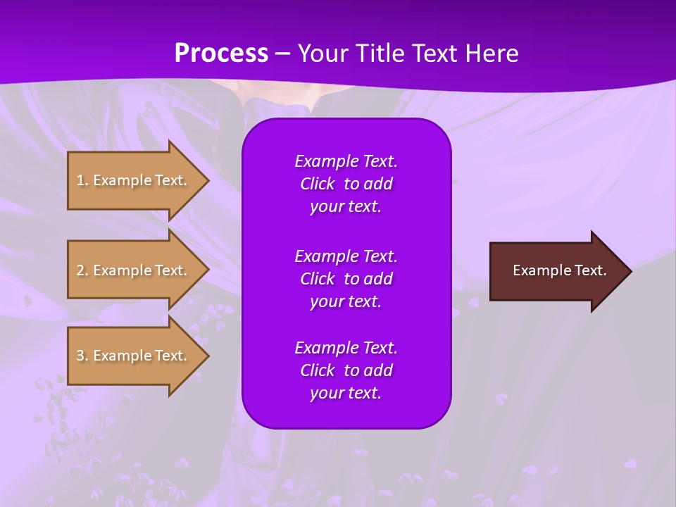 Magnificent Person White PowerPoint Template