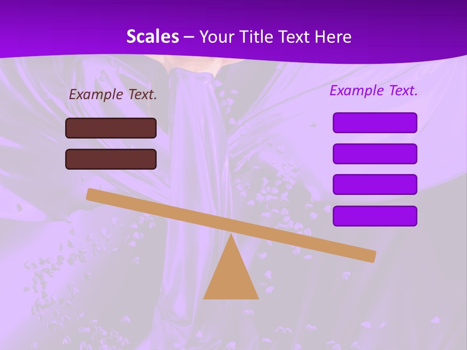 Magnificent Person White PowerPoint Template